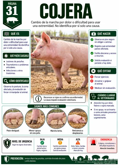 Página 31 — Cojera